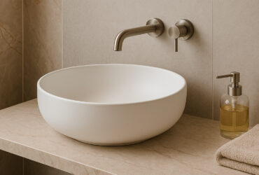 installare un lavabo d’appoggio